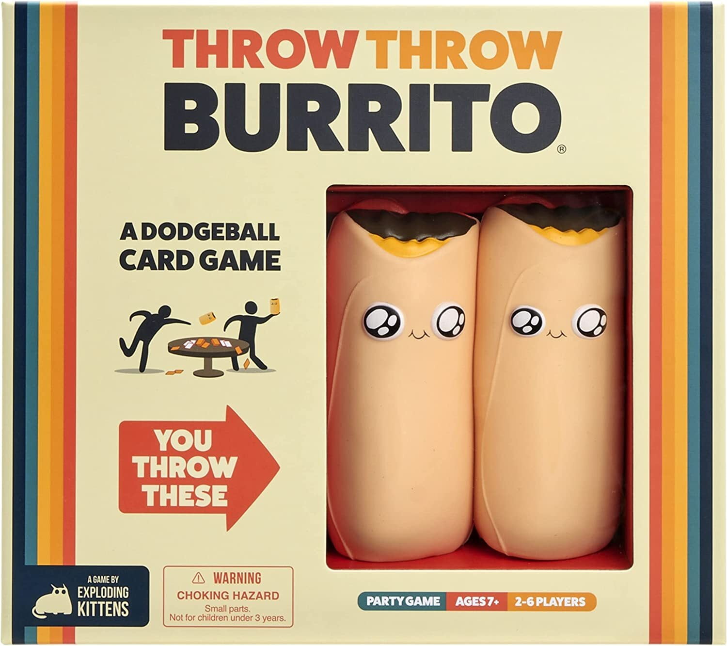 Exploding Kittens - Juego de Cartas y Dodgeball | Juegos de Fiestas Familiares | Juegos de Cartas para Adultos, Adolescentes y niños, 2-6 Jugadores