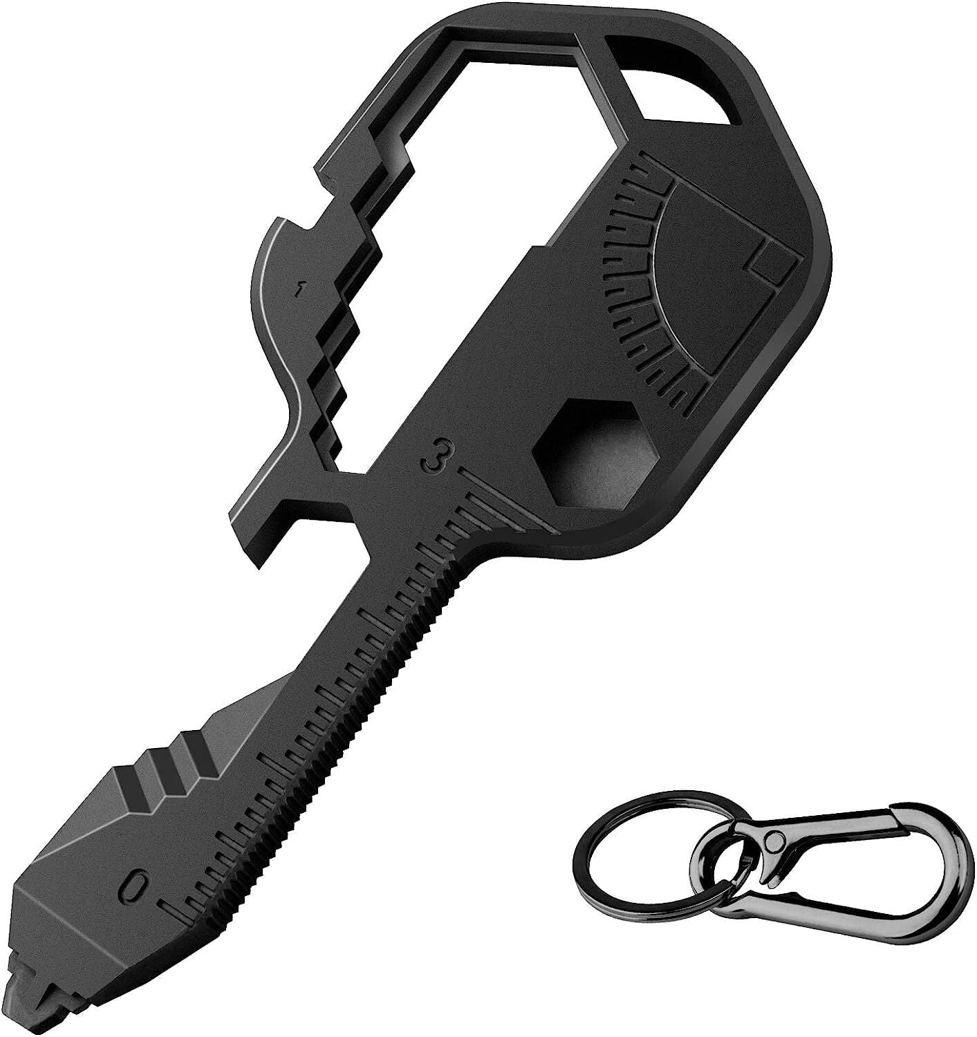 Herramienta de bolsillo con forma de llave 24 en 1