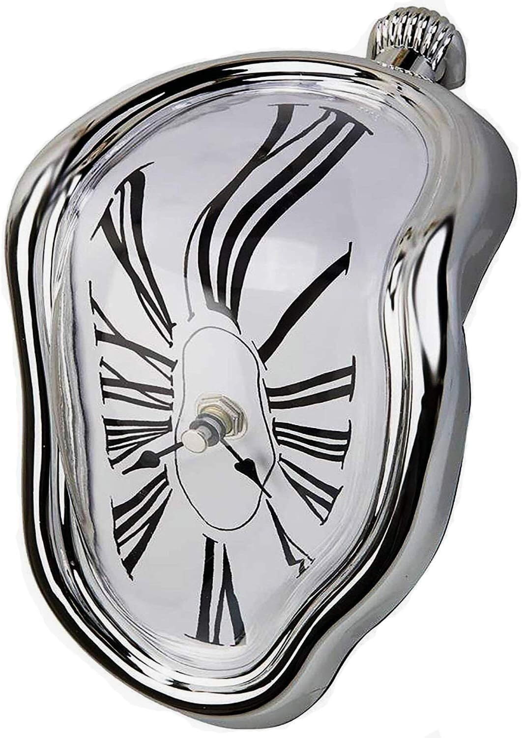 Reloj derretido de Salvador Dalí para decoración en casa, Oficina, Estante, Escritorio