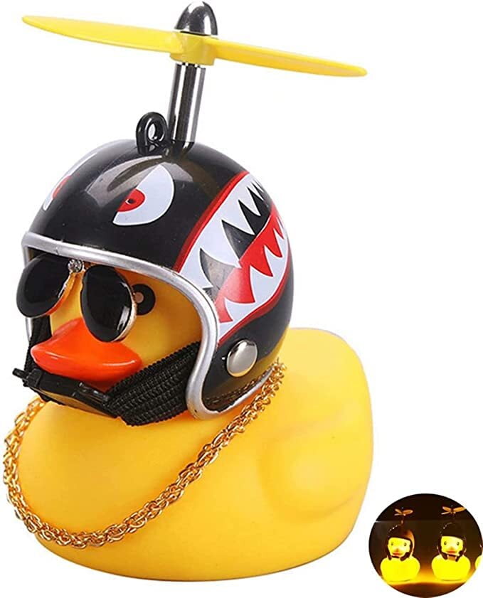 patito de hule para el auto