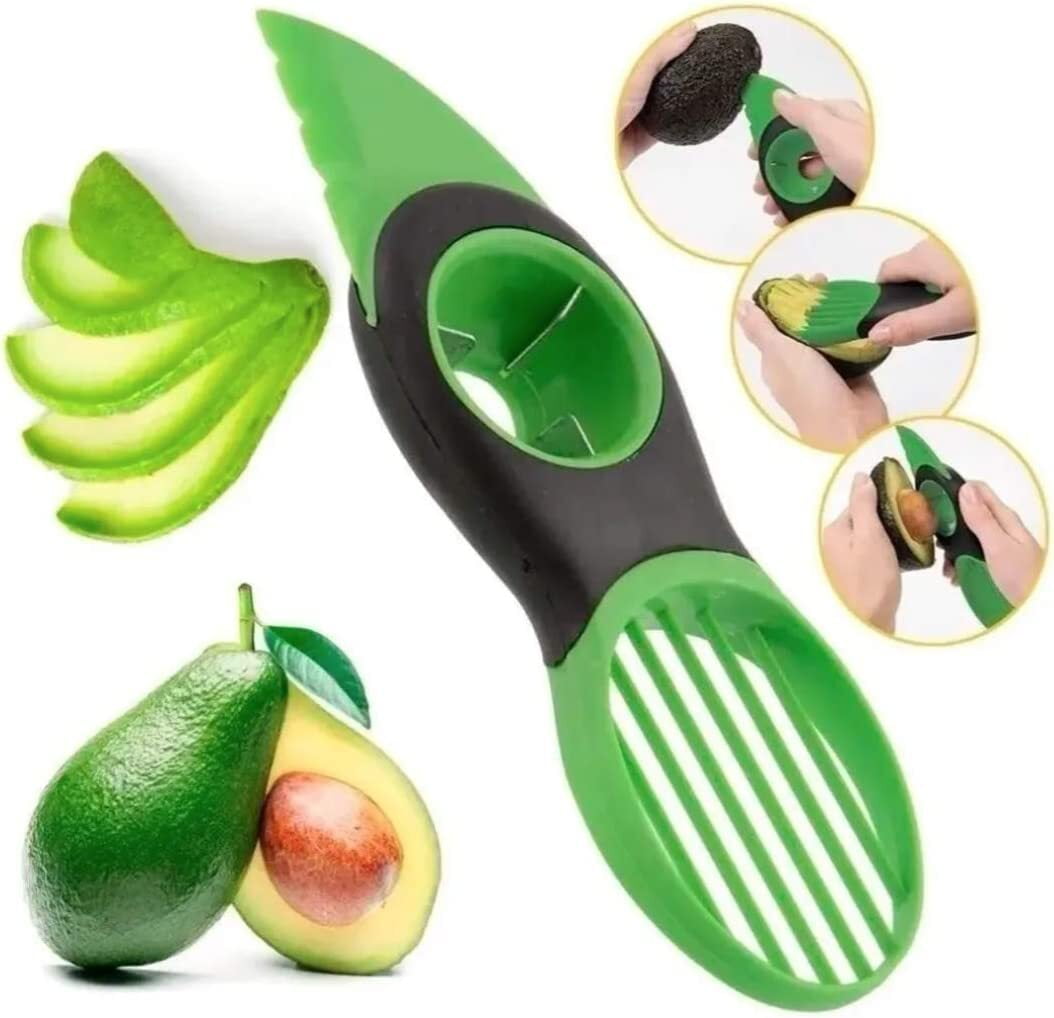 pelador rebanador cuchillo de aguacate
